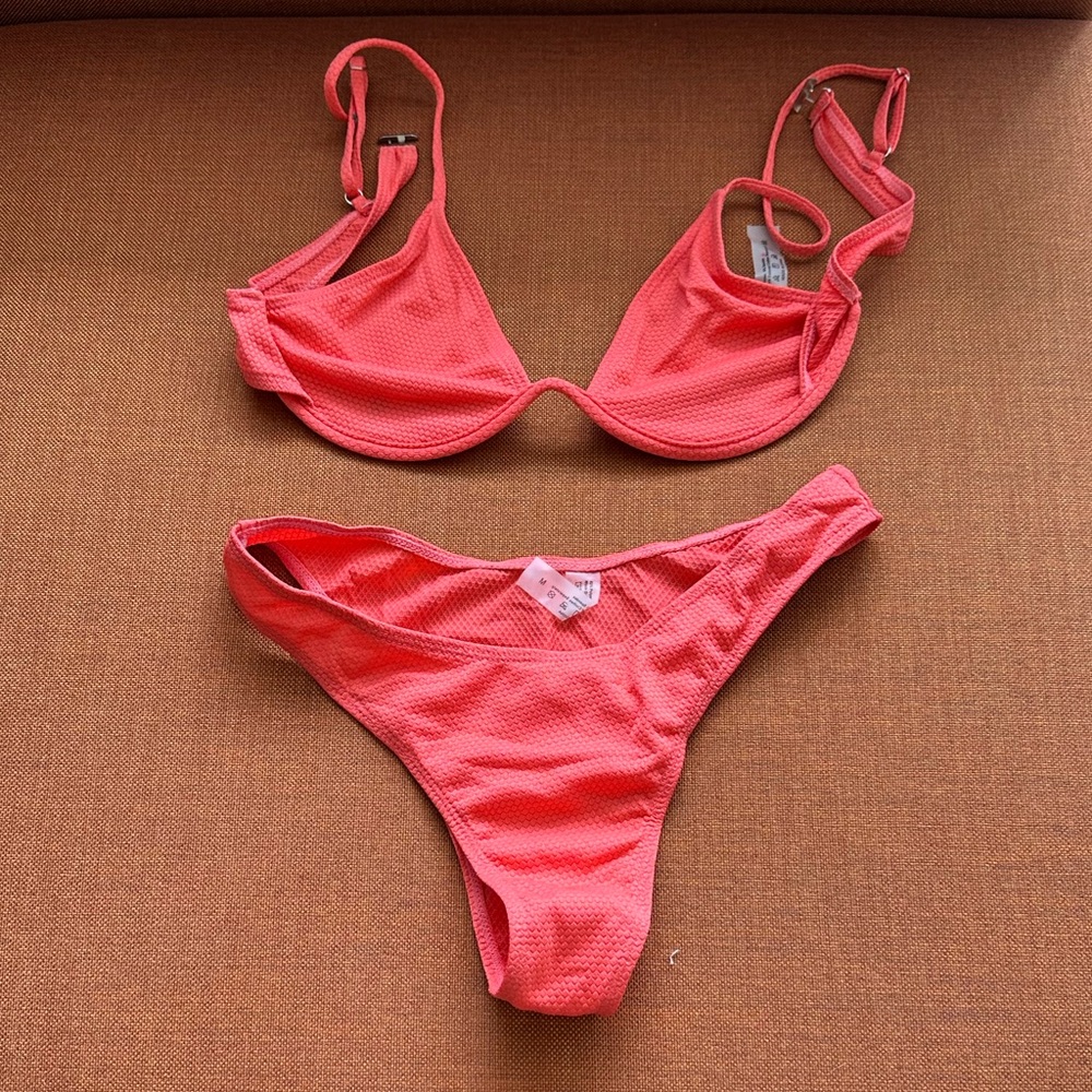 Coral Bikini Set